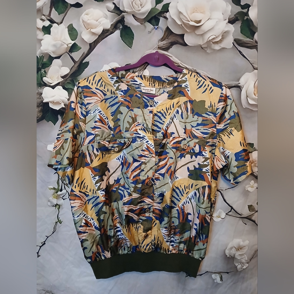 Lauren Lee Women's Multicolor Blouse